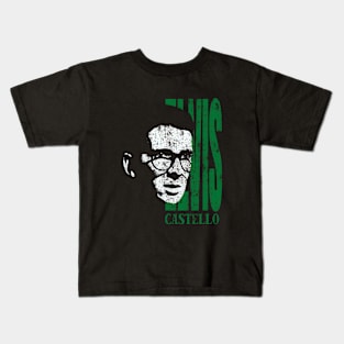 Elvis Costello Vintage Kids T-Shirt